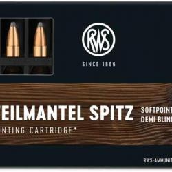 20 balles TMS 222 REM 50GRS RWS