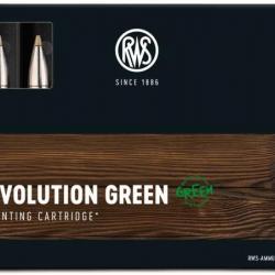 20 balles EVO GREEN Cal. 30-06 SPRG 139 GRS RWS