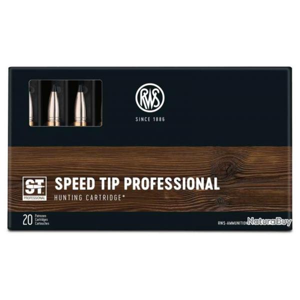 20 balles SPEED TIP PRO Cal. 8X57 JRS 180 GRS RWS