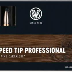 20 balles SPEED TIP PRO Cal. 6.5 CDR 140 GRS RWS
