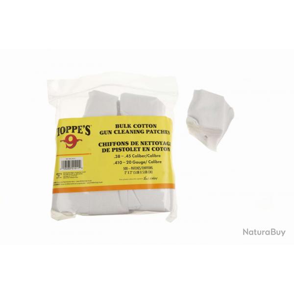 Patchs de nettoyage - 500 pieces HOPPE'S