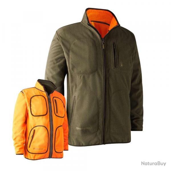 Veste polaire contrecolle Gamekeeper - rversible Deerhunter S