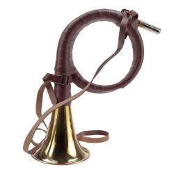 Cor "Allemand" gainée avec une embouchure JANUEL