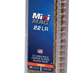 100 balles MINI MAG Cal. 22LR 40GRS Cci