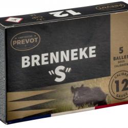 Balles de fusil BRENNEKE ''S'' Magnum - Cal 12/76 Prevot