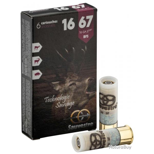 6 balles flche pour fusil - Cal 16/67 SAUVESTRE