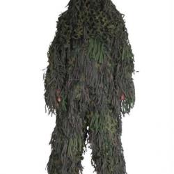 Jackal Ghillie Verte Motif Woodland CamoSystems