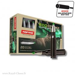 20 balles ECOSTRIKE SILENCER Cal. 30-06 SPRG 150 GRS NORMA