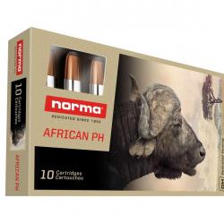 10 balles AFRICAN PH Cal. 416 TAYLOR 375 GRS NORMA