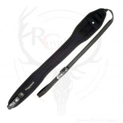 Bretelles Néoprène pour Carabines avec Attaches Rapides Niggeloh Noir