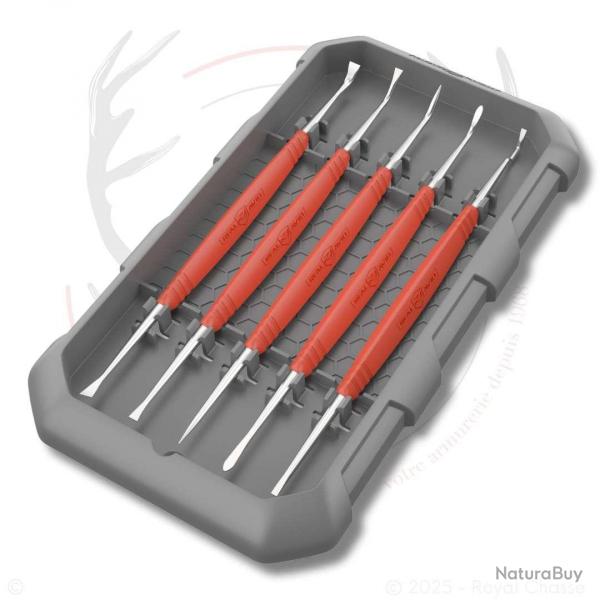 Set de nettoyage pics acier Accu-Grip Real Avid