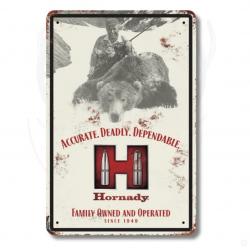 Plaque décorative vintage Joyce Hornady Hornady