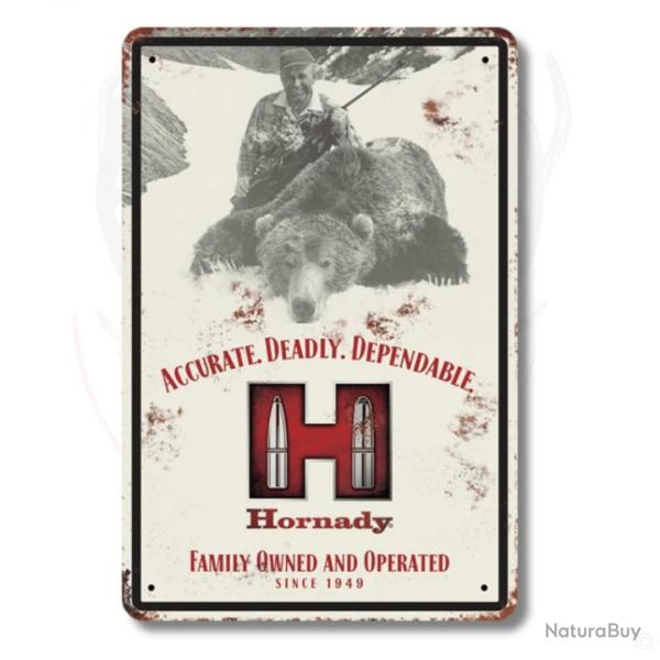 Plaque dcorative vintage Joyce Hornady Hornady