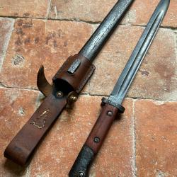 Baïonnette tchèque VZ24 de prise allemande 98k - WW2