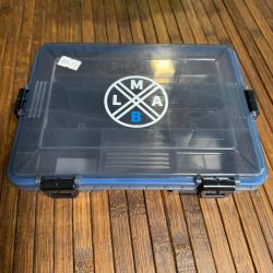 BOÎTE ÉTANCHE PÊCHE LMAB Tackle Box Shallow, boîte à accessoires, 23x17,5x5cm, gris