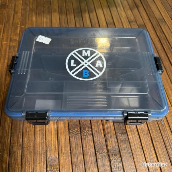 BOÎTE ÉTANCHE PÊCHE LMAB Tackle Box Shallow, boîte à accessoires, 23x17,5x5cm, gris