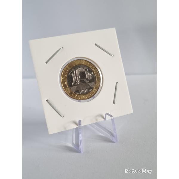 Rare et de Qualit 10 francs 1995 Gnie de la Bastille .2