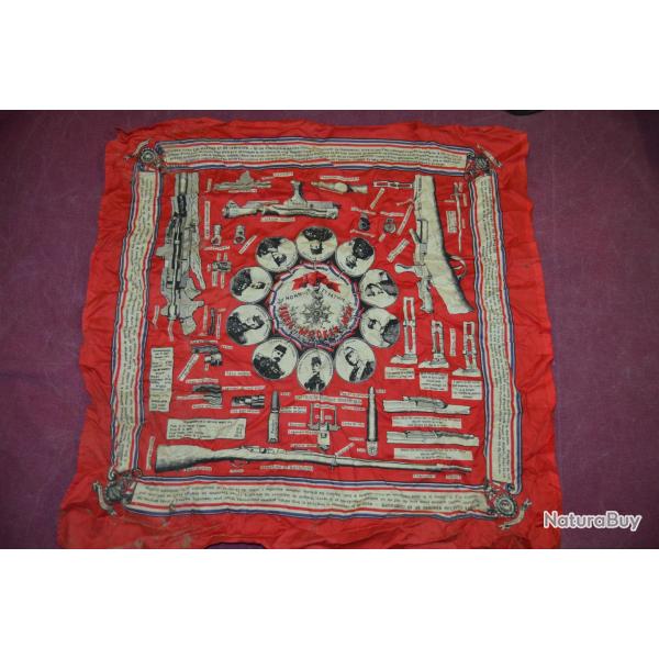 foulard d'instruction du fusil gras 1874 colonie troupe sous officier