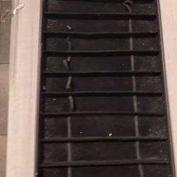 LOT DE 4  PLATEAUX POUR RANGER COUTEAUX OU AUTRES OCCASION