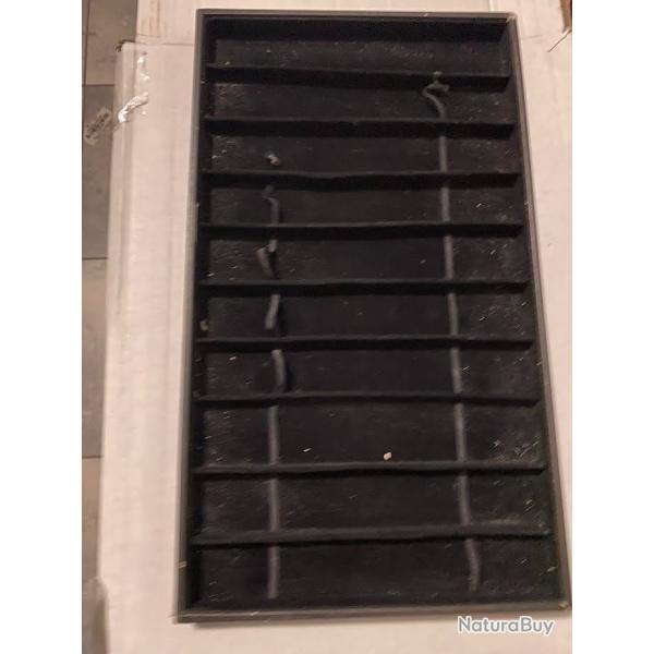 LOT DE 4  PLATEAUX POUR RANGER COUTEAUX OU AUTRES OCCASION