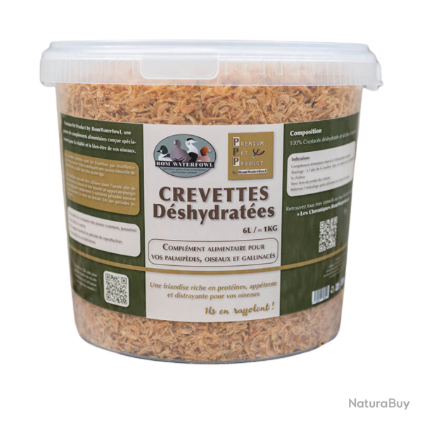 Crevettes déshydratées - ROM WATERFOWL 6L