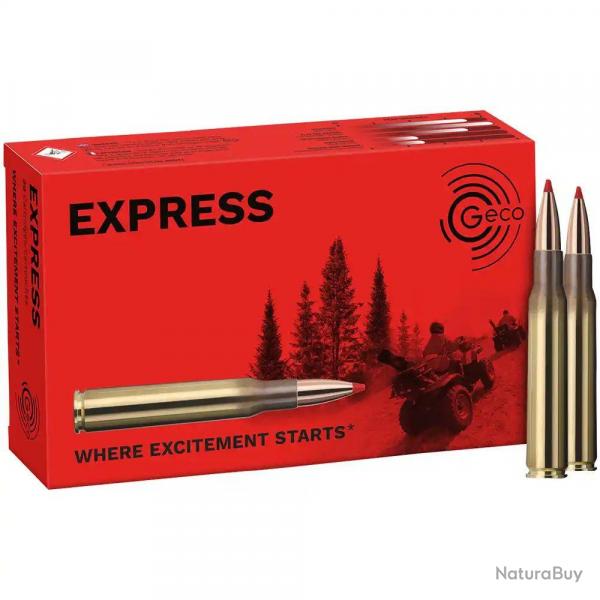 20 Munitions GECO Cal.30-06 Express pointe ploymre 165gr