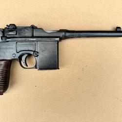 Pistolet C96 Mauser Schnellfeuer neutralisé