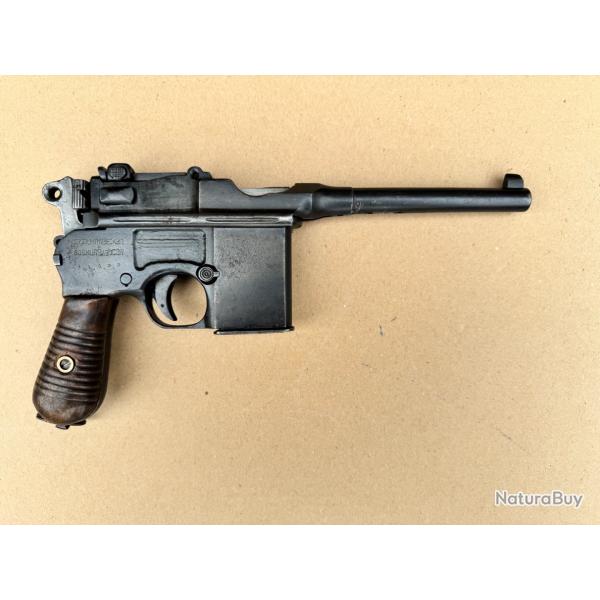Pistolet C96 Mauser Schnellfeuer neutralis