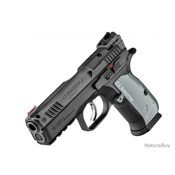 PISTOLET CZ SHADOW II COMPACT OPTIC READY CAL 9X19