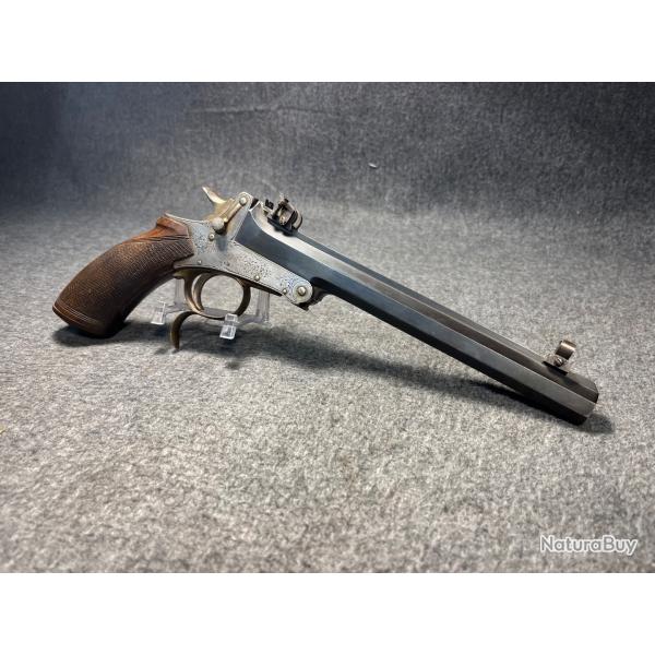 Pistolet de tir sportif liégeois XIX 22lr