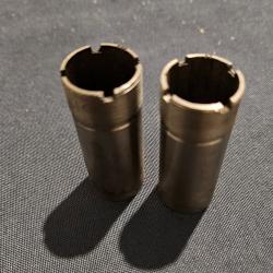 Lot de 2 chokes, 1/2 et 3/4 Huglu calibre 12