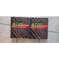 Soldats Légion Etrangére 300 fiches recto verso classées par théme.