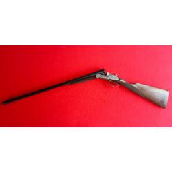 008377  FUSIL  JUXTAPOSE  SHERWOOD  A  PLATINES,  calibre  20/76 et canons de 68 cm