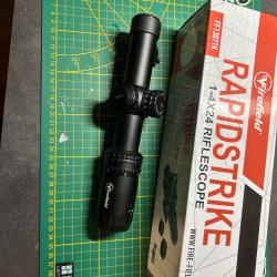 Lunette 1-4x24 rapidstrike firefield