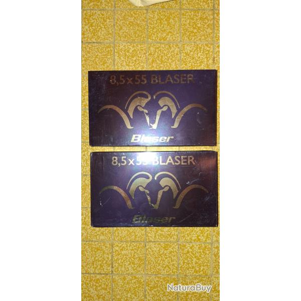 2 boites 8,5x55 Blaser