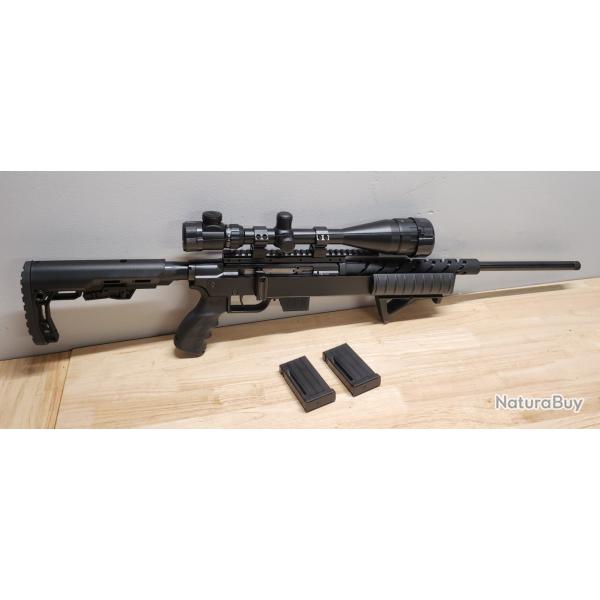 carabine 22 LR ISSC SPA ADVANCED SURVIVAL Gen 2 avec 2 chargeurs et lunette de vise