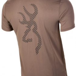 Tee-shirt marron Teamspirit BROWNING-S