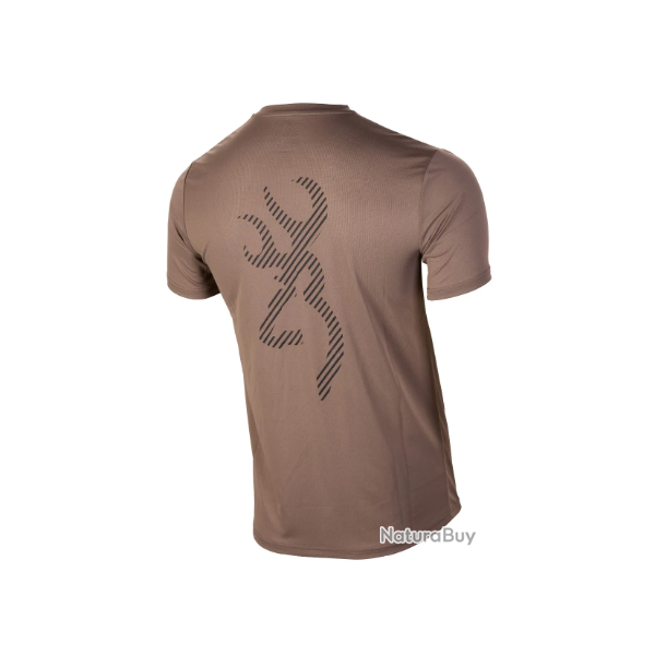 Tee-shirt marron Teamspirit BROWNING-L