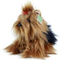 Peluche chien Yorkshire Terrier 23cm Eco-friendly