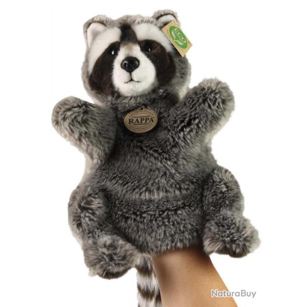 Peluche marionnette Raton Laveur 28cm Eco-friendly