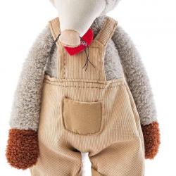 Peluche souris Lorenzo 40cm Eco-friendly