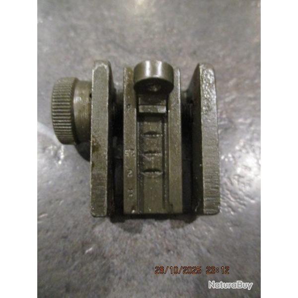 Hausse type 2 (micromtrique) pour la carabine USM1 WWII