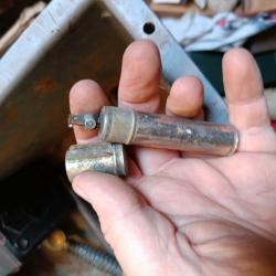 Briquet ancien nickelé