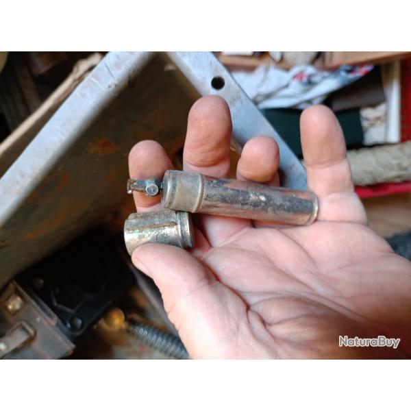 Briquet ancien nickel
