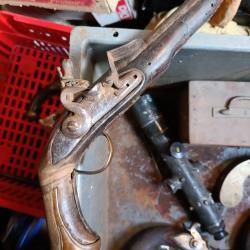 Pistolet ancien a restaurer