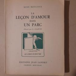 La leçon d'amour dans un parc