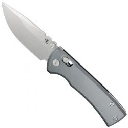 Redencion Drop Point Stonewash X-Lock Aluminium - Chaves Knives