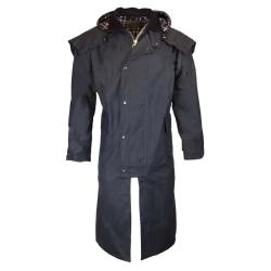 Manteau long Walker and Hawkes Waxstock navy de M à 3XL M
