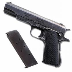 Colt 45 Américain Mod 1911 DENIX - Entièrement démontable Patiné et vieilli