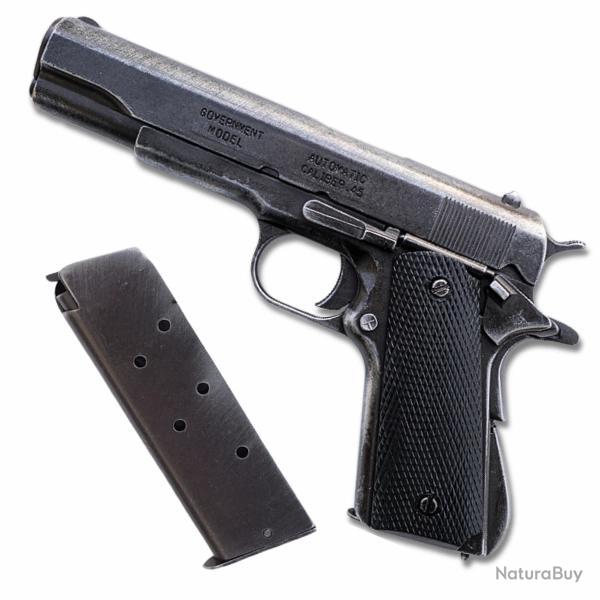 Colt 45 Américain Mod 1911 DENIX - Entièrement démontable Patiné et vieilli